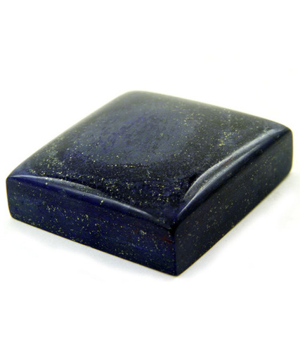 1362 कैरेट पन्ना काबोचोन आकार का प्राकृतिक लापीस लाजुली लूज रत्न