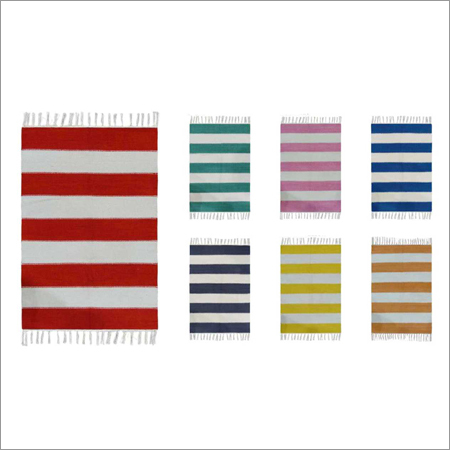 Striped Cotton Rugs