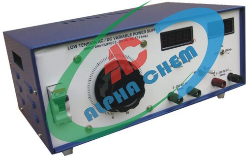 Low Tension Variable Voltage Power Supply