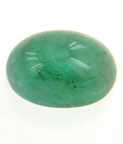 3.56 Ct. Beautiful Oval Cabochone Emerald Gemstone