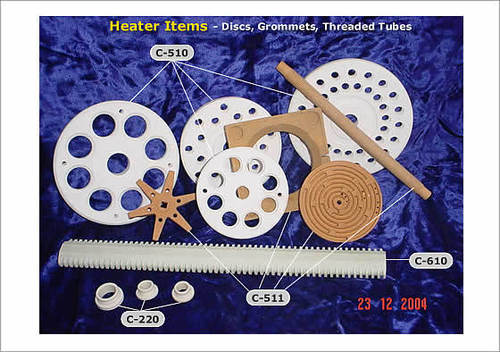 Heater Discs Grommets & Threaded Tubes