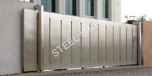 Modern Stainless Steel Sliding Door