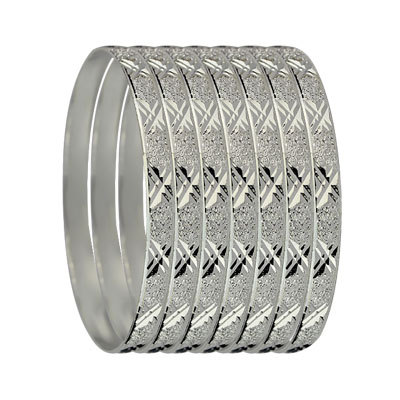 Silver Plated Bangles