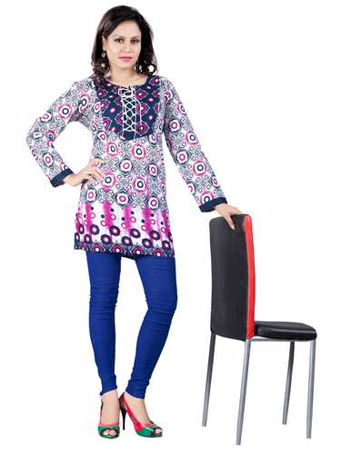 Simple And Designer Cambric Cotton Kurti