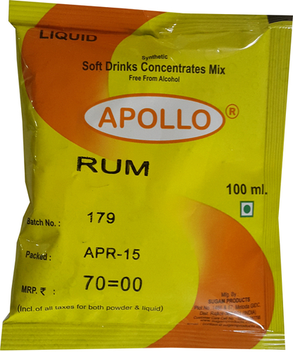 Rum Soft Drink Concentrate