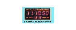 5 Namaz Alarm Digital Clock