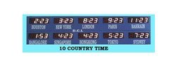 10 Country Time Digital Clock