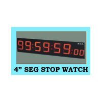 4 Inch SEG Stop Watch Digital Clock