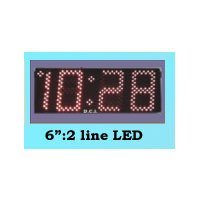 6.2 Line LED Digital Clock