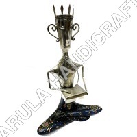Musician Crafted With A Combination Of Wood