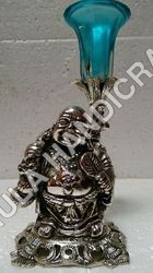Laughing Buddha Candle Holder