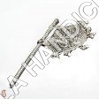 White Metal Miniature Hand Fan