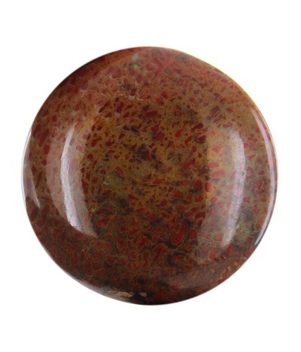61.50 Ct IGLI Certified Oval Cabochon Shape Chalcedony(Haqeeq) Gemstone - FREE FIVE MUKHI RUDRAKSHA
