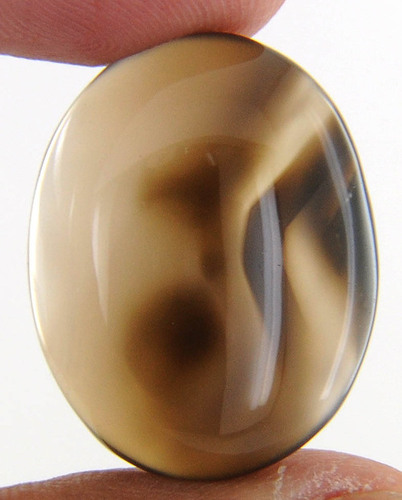 31.40 Ct Unheated Oval Shape Akik Loose Gemstone