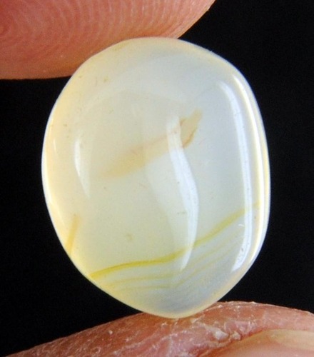 6.05 Ct Certified Chalcedony Haqeeq Gemstone