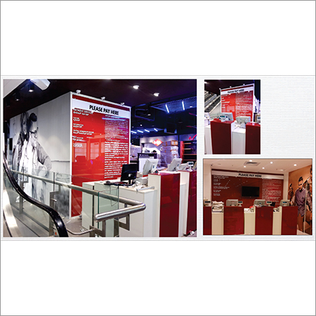 Cash Counter Vinyl Cut Graphics