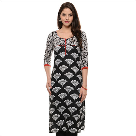 Printed Long Kurta