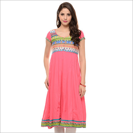 Embroidered Anarkali Kurta