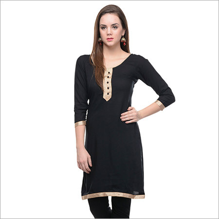 Fancy Black Kurti