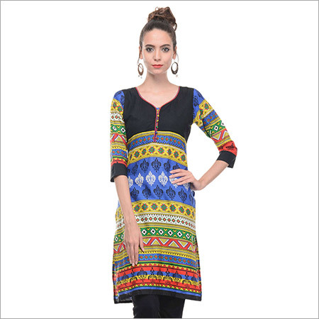 Fancy Printed Kurti