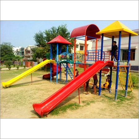 Manual Rides - Steel and Plastic, Red, Variable Dimensions | Durable, Colorful, Weatherproof, Easy Install, Child Friendly