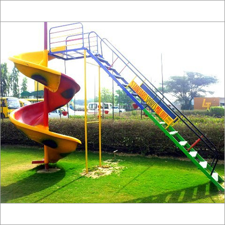 Manual Rides - Steel, 8-12 Ft, Yellow, 10-15 Ft Slide Length | Child Friendly, Weather Resistant, Easy Install