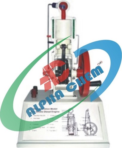 Two stroke diesel engine