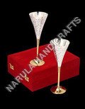 Wine Goblets&silver Plated Wine Glass