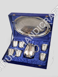 Silver Plated Lemon Glass Set