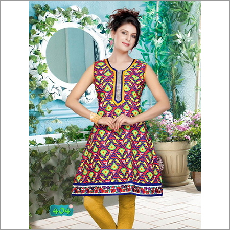 Anarkali Printed Designer Kurti