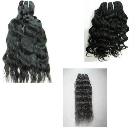 Curly Machine Weft Remy Hair