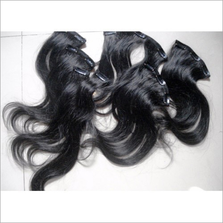 Natural Uncolored Clip-on Hairs