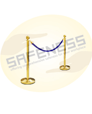 Queue Post with SS Chain (With Velvet Cover By SAFENESS QUOTIENT LIMITED
