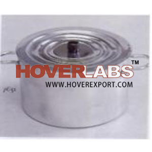 Water Bath Aluminum - 9x13 cm, Concentric Rings with Center Disc | Precise Heating, Uniform Temperature, Durable Material