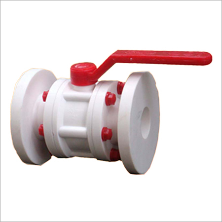 Hdpe Ball Valve - 15-50 Mm Size Range, White Color, 10 Bar Pressure Rating | Corrosion Resistant, Tight Shut-off, Better Flow, Robust Design