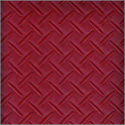 Red Checkered Vinyl Flooring