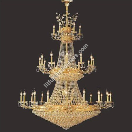 Golden Decorative Brass Chandeliers