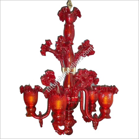 Coloured Cut Glass Chandeliers Coloured Cut Glass Chandeliers