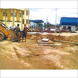 Diggings Of MS Pipe's For Under Ground Hydrant Line.1