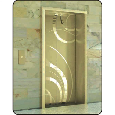 Gold Finish Decorative Door - Stainless Steel, Custom Dimensions, Gold Plated | Elegant Design, Smooth Operation, Easy Installation