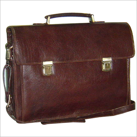 Leather Office Going Bag