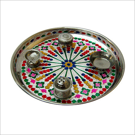 Meenakari Pooja Thali