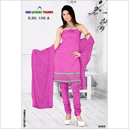 Ladies Cotton Embroidery Suits