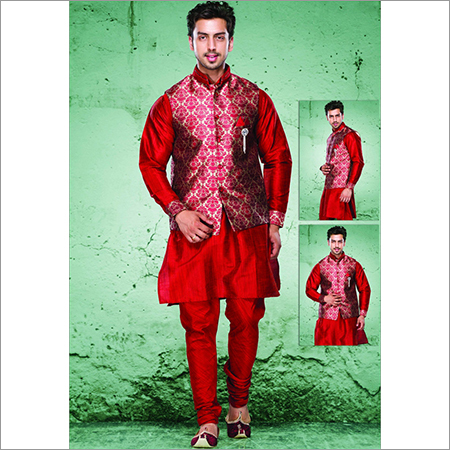 Men Waistcoat Set