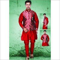 Men Waistcoat Set