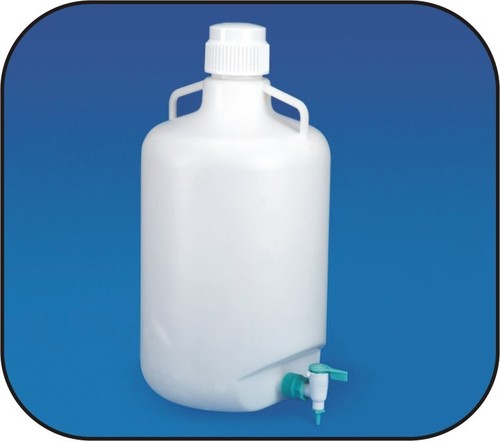 Carboy with stop cock