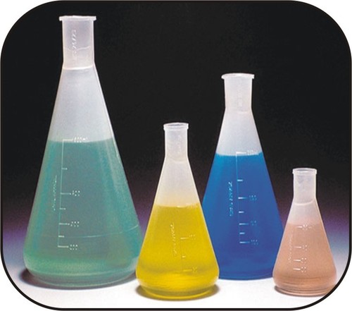 Conical Flask - Polypropylene 100-1000ml, Translucent, Screw Cap, Leakproof, Autoclavable