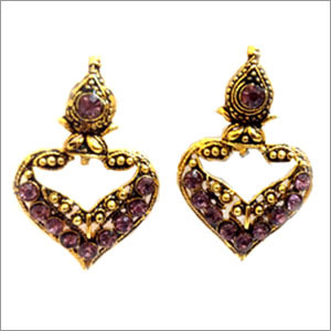 Oxodised Earrings