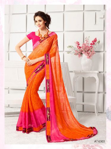 Printed Saree