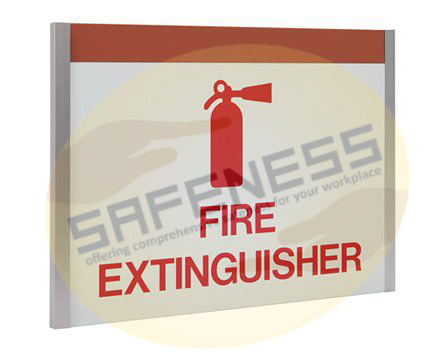 Red And White Modular Safety Signs